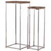 Richmond Interiors  Bijzettafel Set Table d'appoint Table d'angle set de Colonne Kensington set de 2