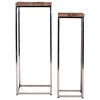 Richmond Interiors  Bijzettafel Set Table d'appoint Table d'angle set de Colonne Kensington set de 2