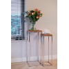 Richmond Interiors  Bijzettafel Set Table d'appoint Table d'angle set de Colonne Kensington set de 2