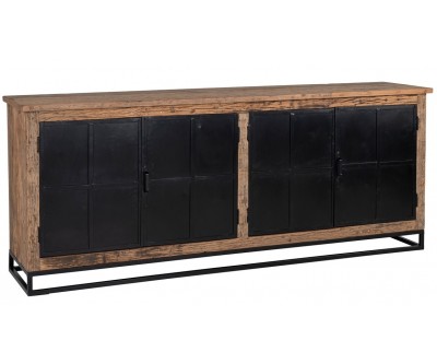 Richmond Interiors Raffles Buffet  Dressoir Sideboard Raffles 4 doors, recycled wood dressoir 