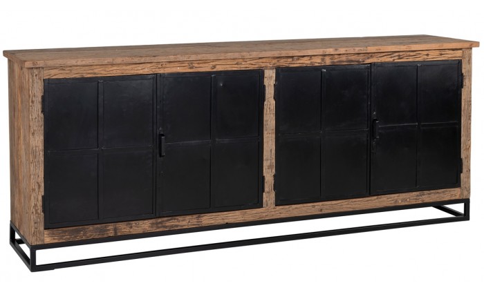 Richmond Interiors Raffles Buffet  Dressoir Sideboard Raffles 4 doors, recycled wood dressoir 