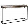 Richmond Interiors Console Calloway champagne or Sidetable Wall table  champagne gold 