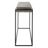 Richmond Interiors Console Calloway champagne or Sidetable Wall table  champagne gold 