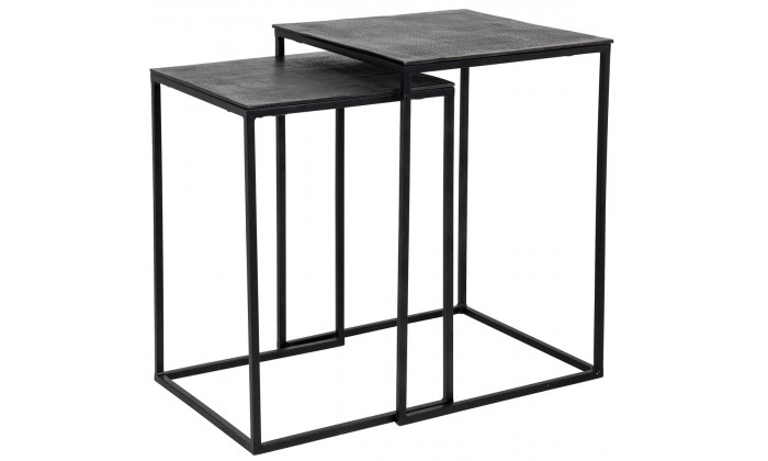 Pillar Plantentafel Table d'appoint Table Jaysen square set of 2