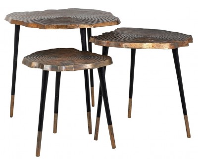Richmond Interiors Sherman Salontafel Set Coffee table Sherman set of 3