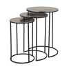 Richmond Interiors Nolan Bijzettafel Set Table Nolan set of 3 Table de salon Nolan set de 3