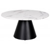 Richmond Interiors Degas Ronde Salontafel Ø80 cm Table de salon Degas 80Ø Coffee table Degas round 80Ø with faux marble