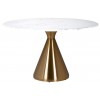 Richmond Interiors Tenille Ronde Eettafel Marmer Dining table Tenille round 130Ø with faux marble Table a manger Tenille 130Ø