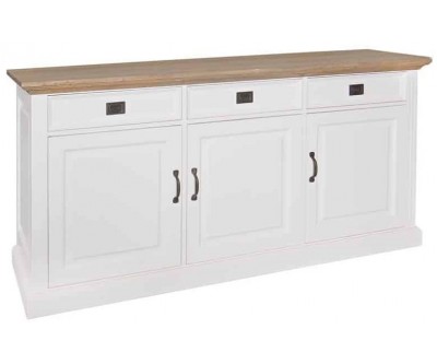 Richmond Interiors Buffet  Dressoir Sideboard Bahut Oakdale 3-portes 3-tiroirs Sideboard Oakdale 3-doors 3-drawers