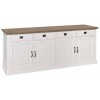 Richmond Interiors Buffet  Dressoir Bahut Sideboard Oakdale 4-doors 4-drawers Bahut Oakdale 4-portes 4-tiroirs