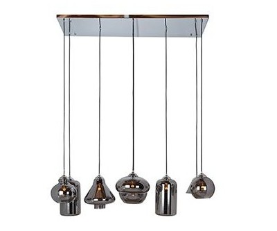 Richmond interiors Lampe suspendue Crosley avec 8 lampes differentes