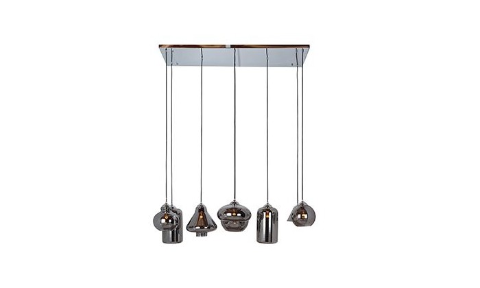 Richmond interiors Lampe suspendue Crosley avec 8 lampes differentes