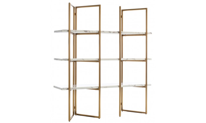 Vitrine Etagères Présentoir Lagrand Black 3 planches