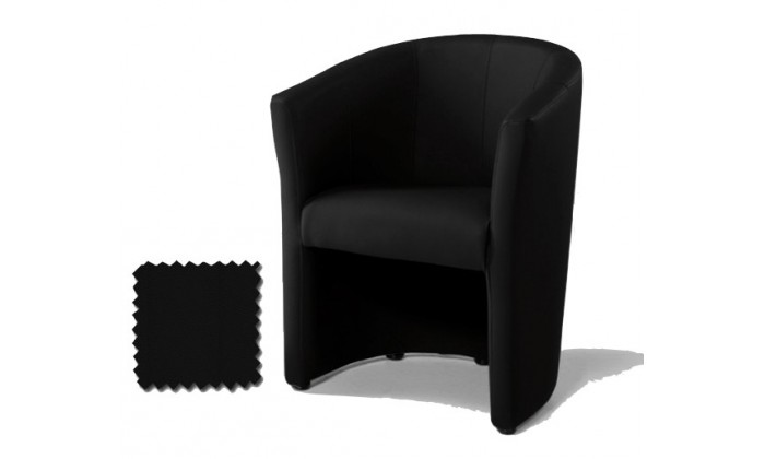 Fauteuil cabriolet design en eco cuir CHARLIE