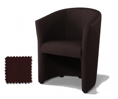 Fauteuil cabriolet design en eco cuir CHARLIE