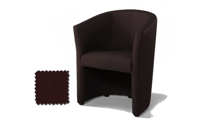 Fauteuil cabriolet design en eco cuir CHARLIE