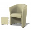 Fauteuil cabriolet design en eco cuir CHARLIE