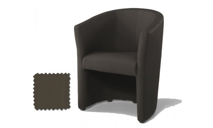 Fauteuil cabriolet design en eco cuir CHARLIE