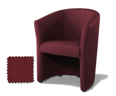 Fauteuil cabriolet design en eco cuir CHARLIE