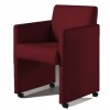 Fauteuil cabriolet design en eco cuir CLUP