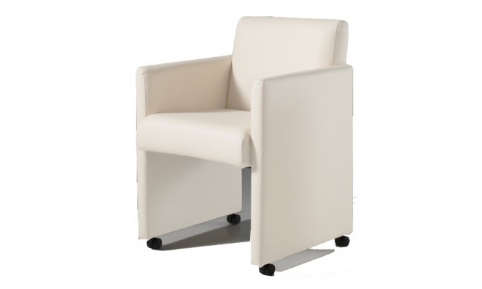 Fauteuil cabriolet design en eco cuir CLUP