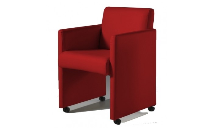 Fauteuil cabriolet design en eco cuir CLUP