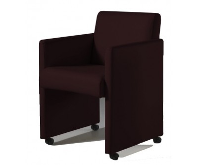 Fauteuil cabriolet design en eco cuir CLUP