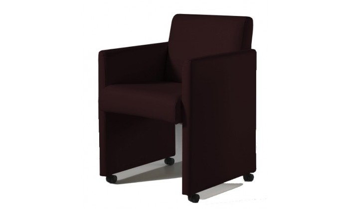 Fauteuil cabriolet design en eco cuir CLUP