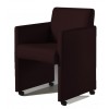 Fauteuil cabriolet design en eco cuir CLUP