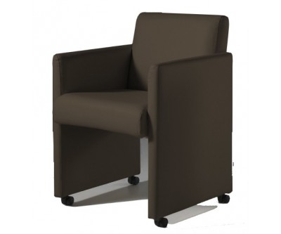 Fauteuil cabriolet design en eco cuir CLUP