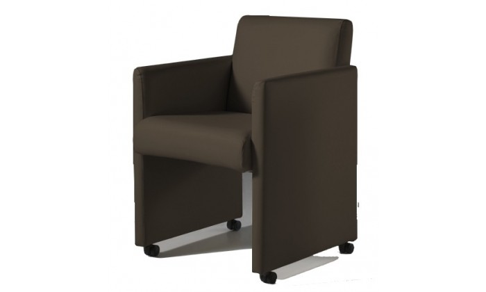 Fauteuil cabriolet design en eco cuir CLUP