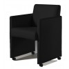 Fauteuil cabriolet design en eco cuir CLUP