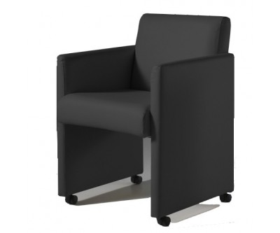 Fauteuil cabriolet design en eco cuir CLUP