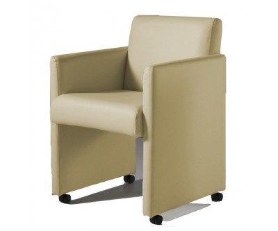 Fauteuil cabriolet design en eco cuir CLUP