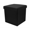 Pouf-coffre pliable eco cuir DIANA